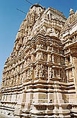 Khajuraho - Jain complex, the Parsvanatha temple 